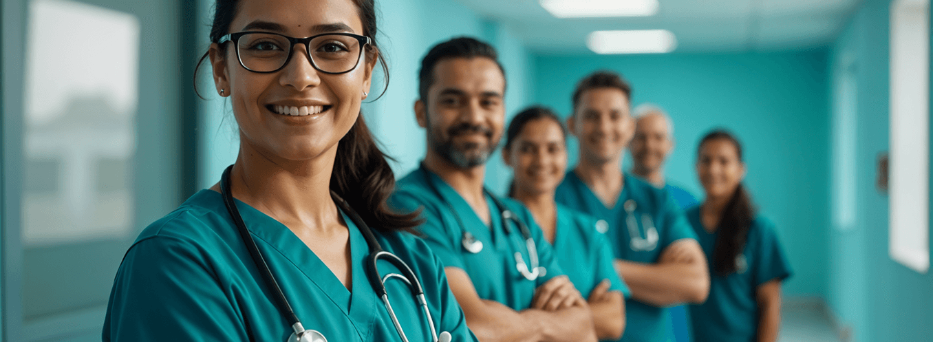 SP Fort Hospital healthcare team group photo