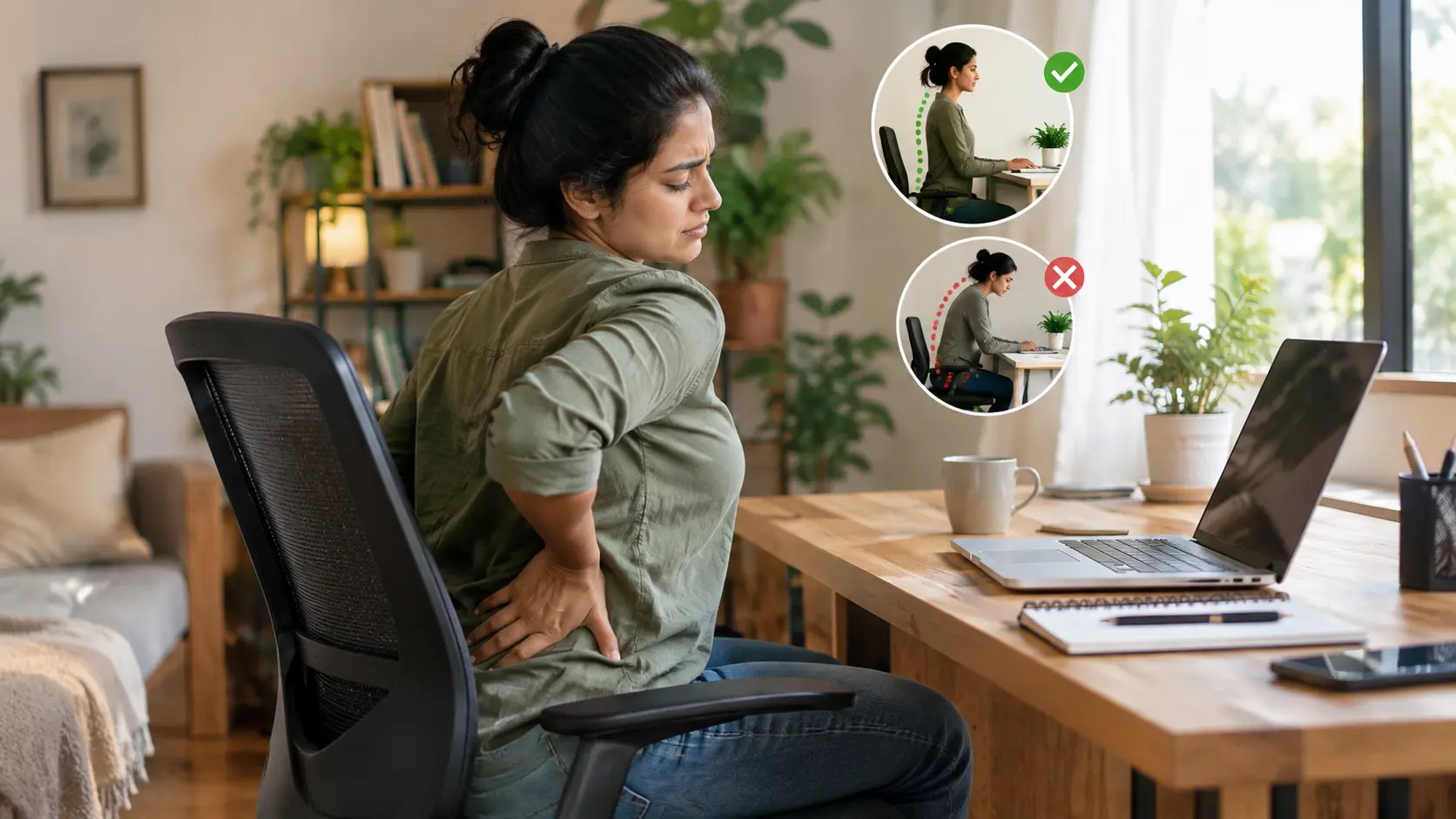 How to Prevent Back Pain While Working from Home