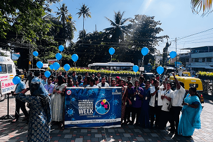 Go Blue for AMR Awareness – WAAW 2025 Celebration at SP Fort Hospital - 3