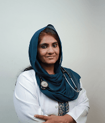 Portrait of Dr. Amina Hamid S