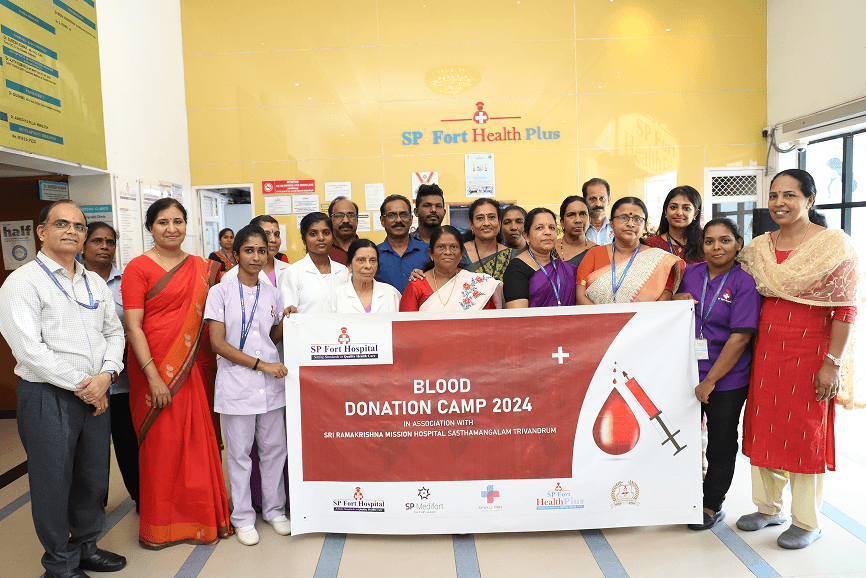 Blood Donation Camp SP Fort Hospital